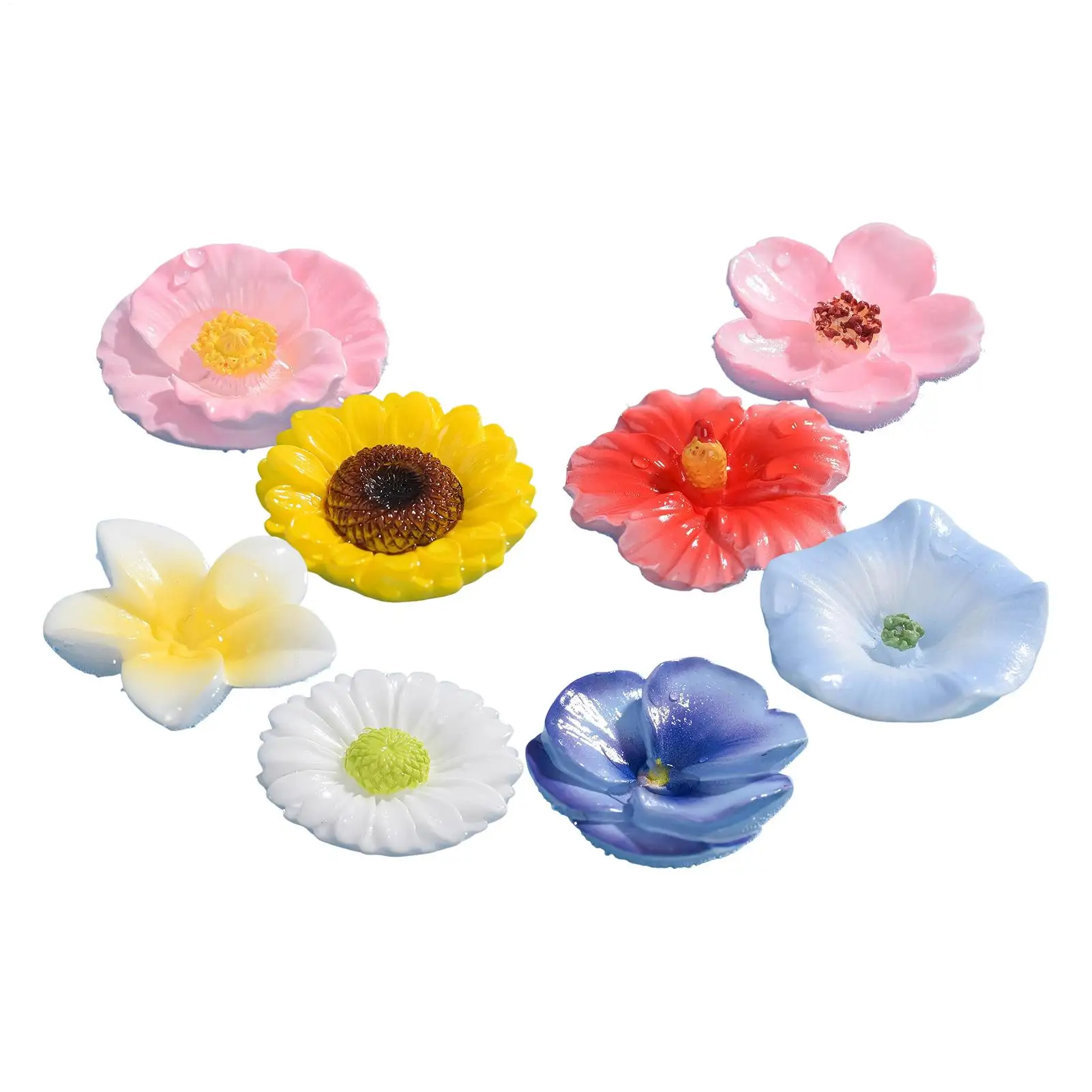 Bees Insect Drinking Cup Bee Drinking Fountain Cup Flower Shape Bees Water Feeder Resin for Beekeeping