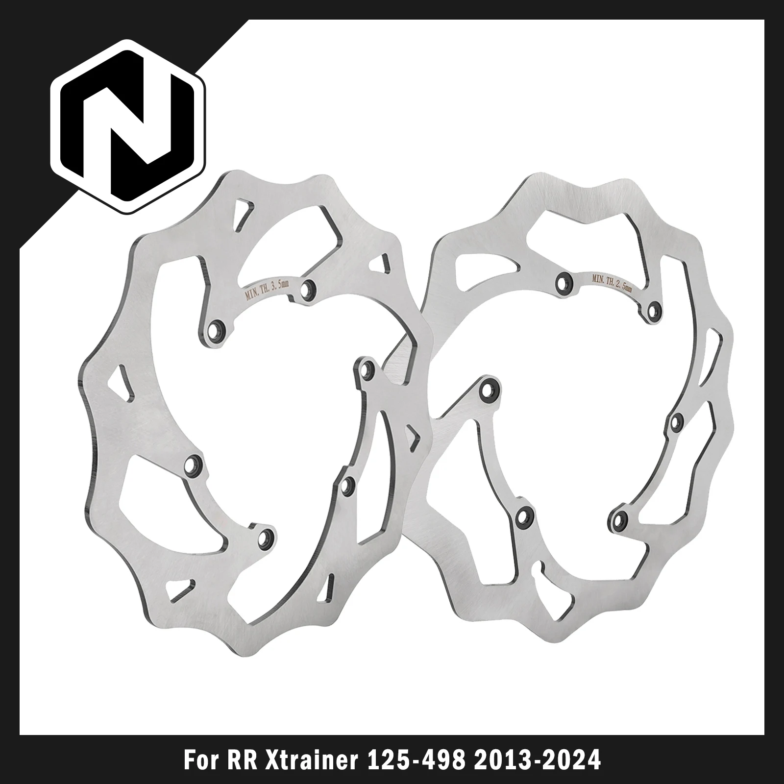 

NICECNC For Beta RR 300 Xtrainer 300 2013-2024 240/260mm Front Rear Brake Disc Rotors RR 125 RR 250 RR 350 RR 450 RR 480 RR 498