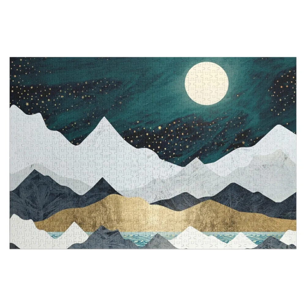 

Ocean Stars Jigsaw Puzzle Custom Wood Jigsaw Custom Customizable Gift Wooden Name Custom Personalized Puzzle