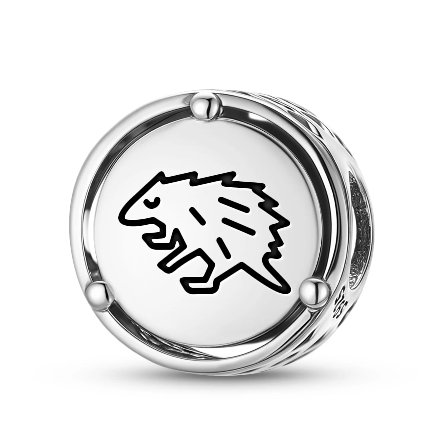 

925 Sterling Silver Jainism Sahi Porcupine Charm Fit Original Bracelet Diy Jewelry Accessories Family Bead