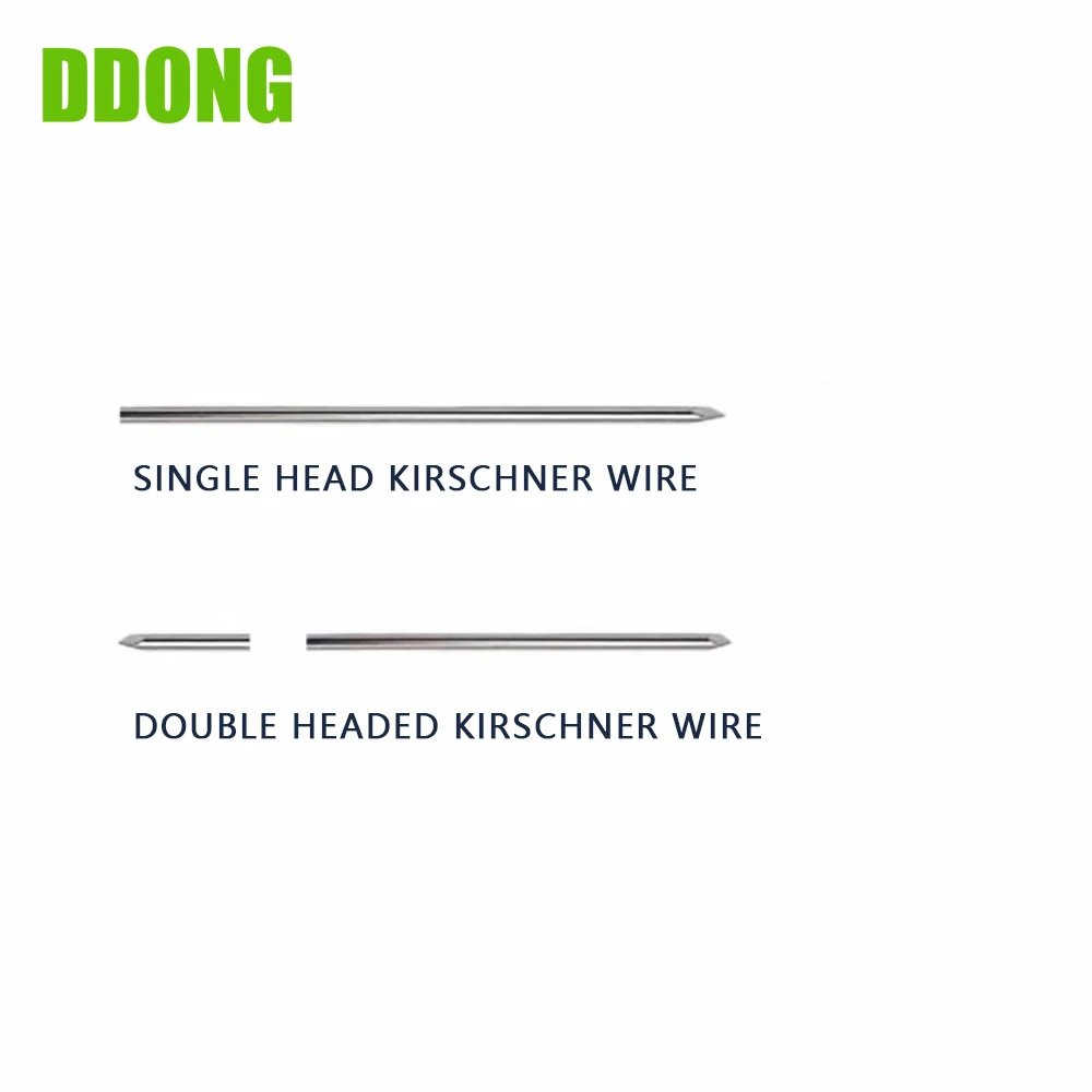 

Single head/Double Head Kirschner Wire,High quality stainless steel,Pet surgical consumables,Small animal orthopedic equipment
