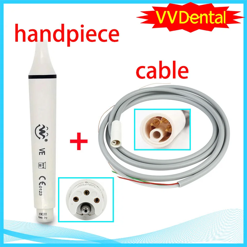VV Dental Ultrasonic Scaler Handpiece with Cable
