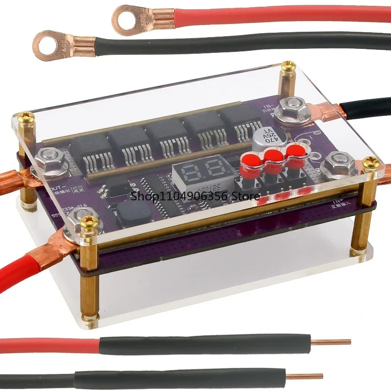 

for Automatic spot welding machine 99-gear digital display control 12V small DIY full set of accessories 18650 lithium battery