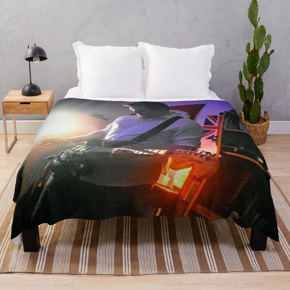 Comfortably Numb Poster Image Throw Blanket Beach Soft Big Kid'S blankets and throws Blankets