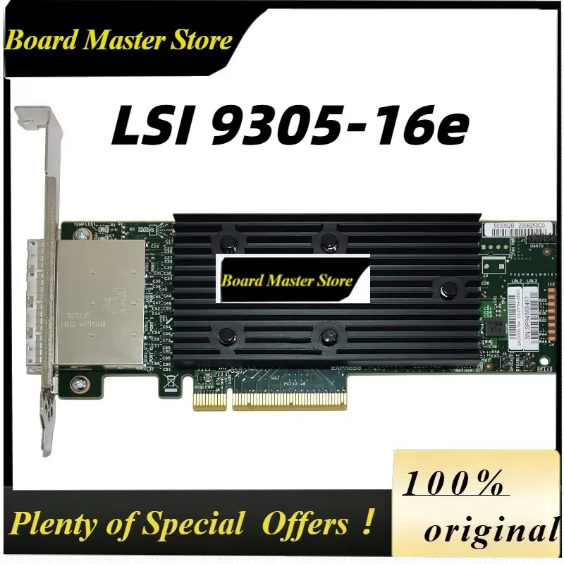 BoMaSLSI SAS9305-16e 16-port 12gb/s Sas Pcie 3.0 Hba Controller