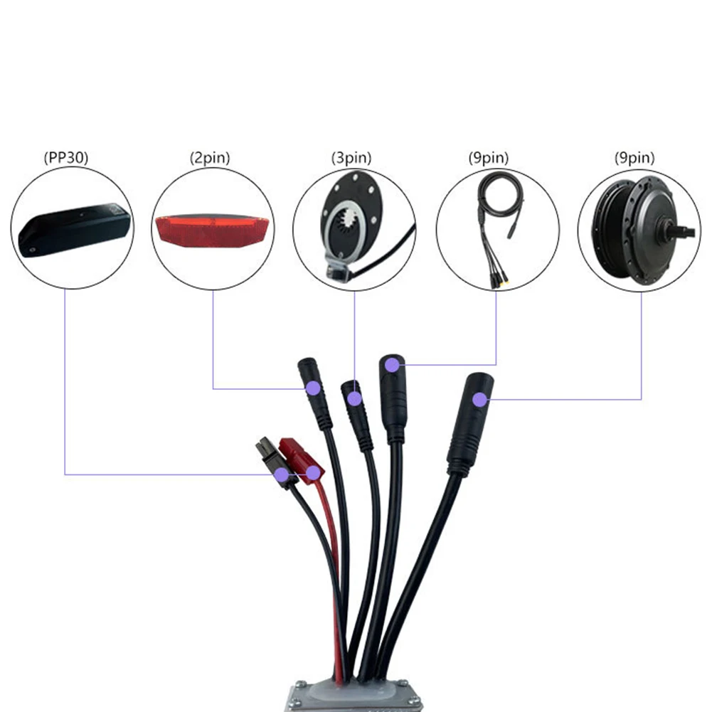 

1 X JN Controller Controller Motor For E-Bike Waterproof 500W/750W Brushless Hub Consumption Higher Efficiency