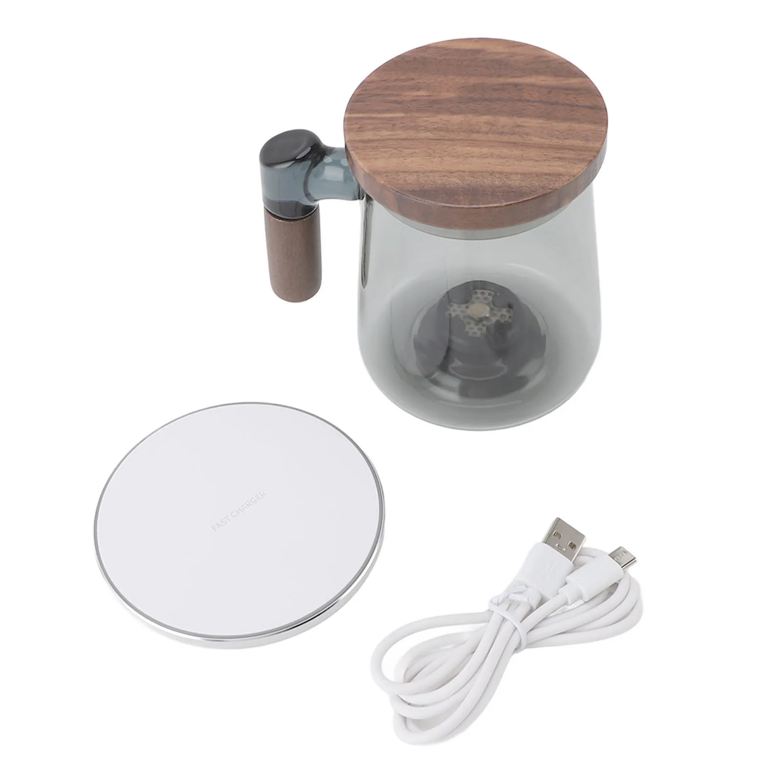 

Hydrogen Water Kettle 400ml Hydrogen Water Pitcher 800‑1500ppb Washable SPE Electrolysis Technology with Charging Base for