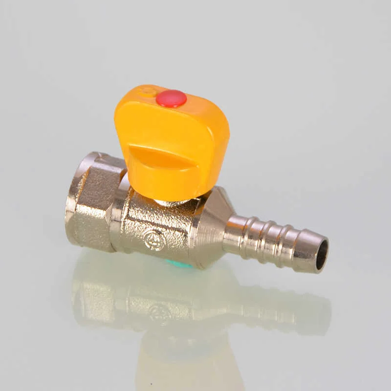 

Valve 1/2IN Copper Natural Gas Ball Valve Domestic Gas Gas Valve Pagoda Head Socket Inside and Outside Wire Live with Seat Valve