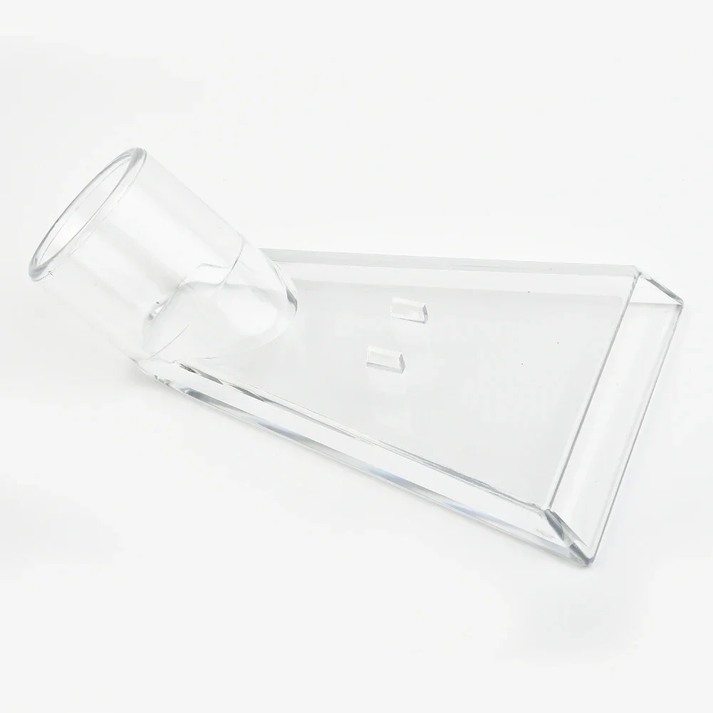 1pc plástico aspirador de pó cabeça da escova aspirador de pó bocal tapete limpeza cabeça sucção sofá raspador transparente