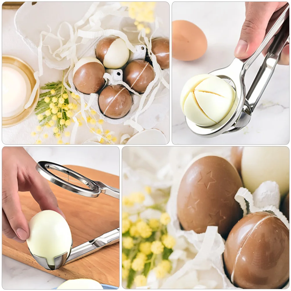 

Egg Multifunctional Slicer Cutting Tool Utensil Stainless Steel Food Kitchen Fruit
