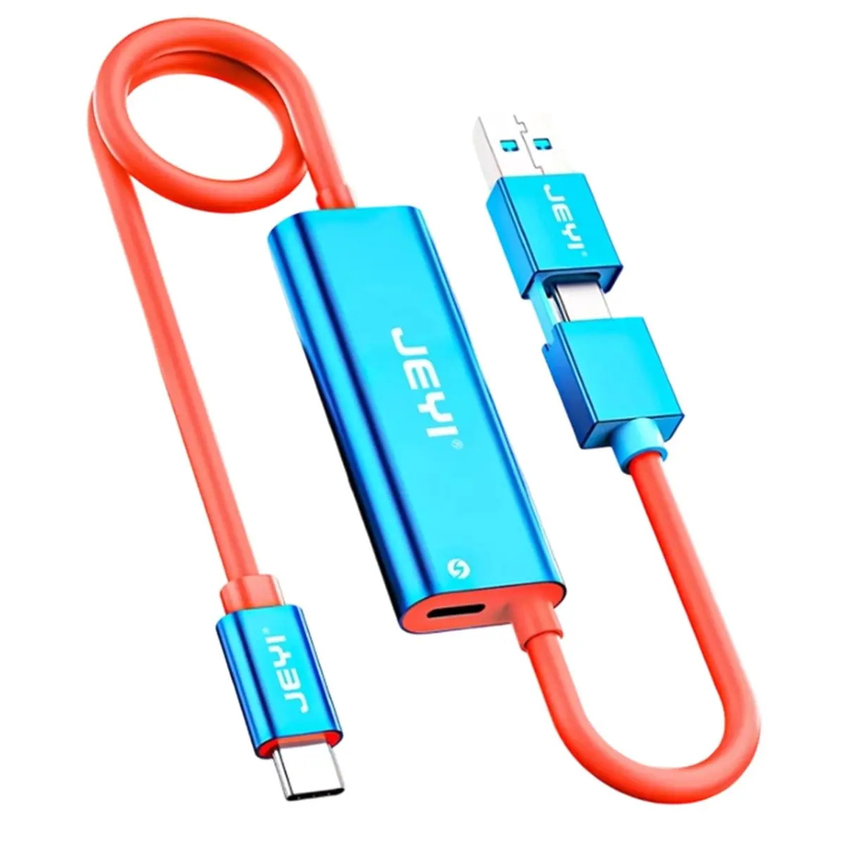 A72Z  Video Capture Card with 100W PD USB C to USB A/C Live and Record Video Audio Gaming for Switch 2/1/OLED