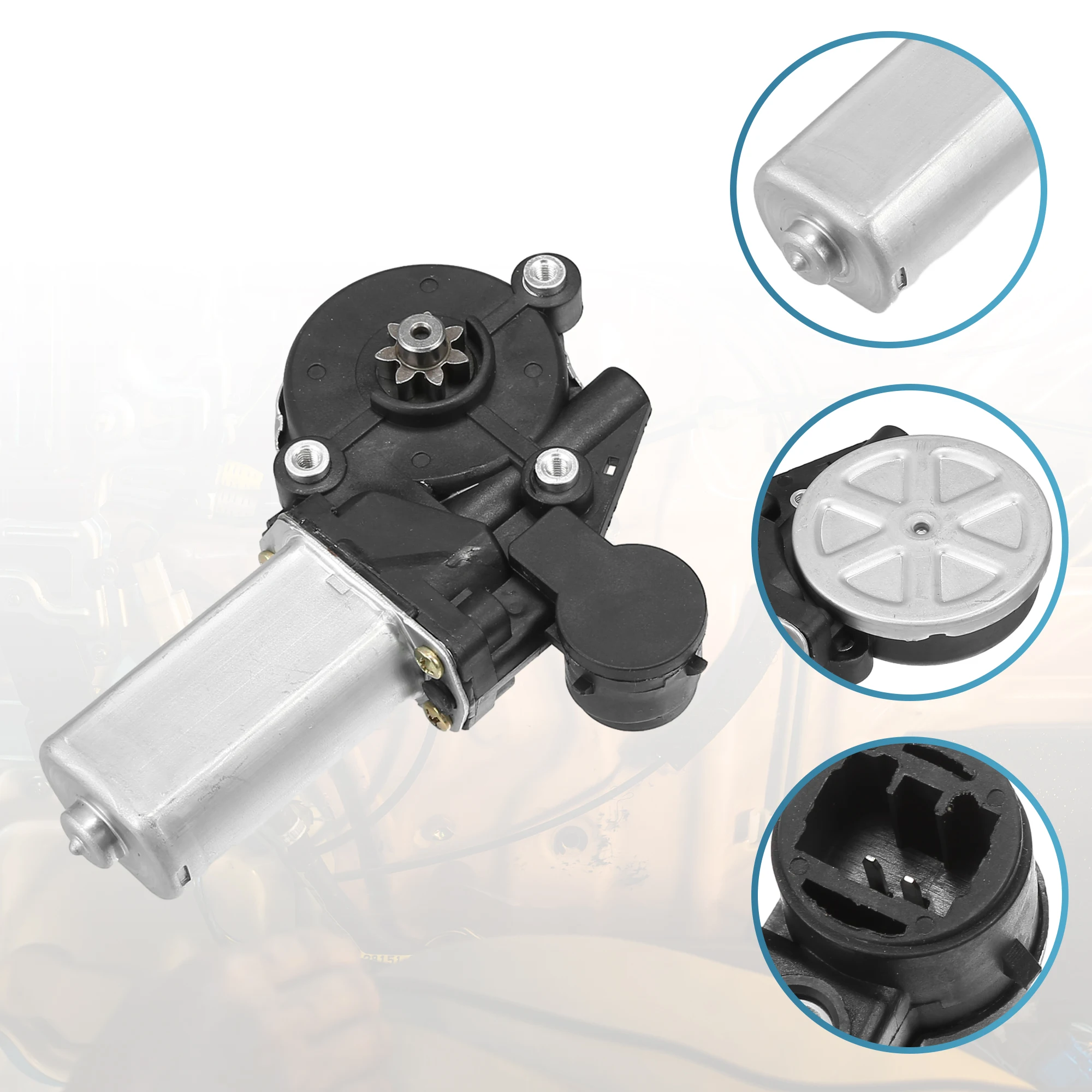 UXCELL par Motor regulador de Elevalunas eléctrico izquierdo y derecho para Toyota RAV4 Camry