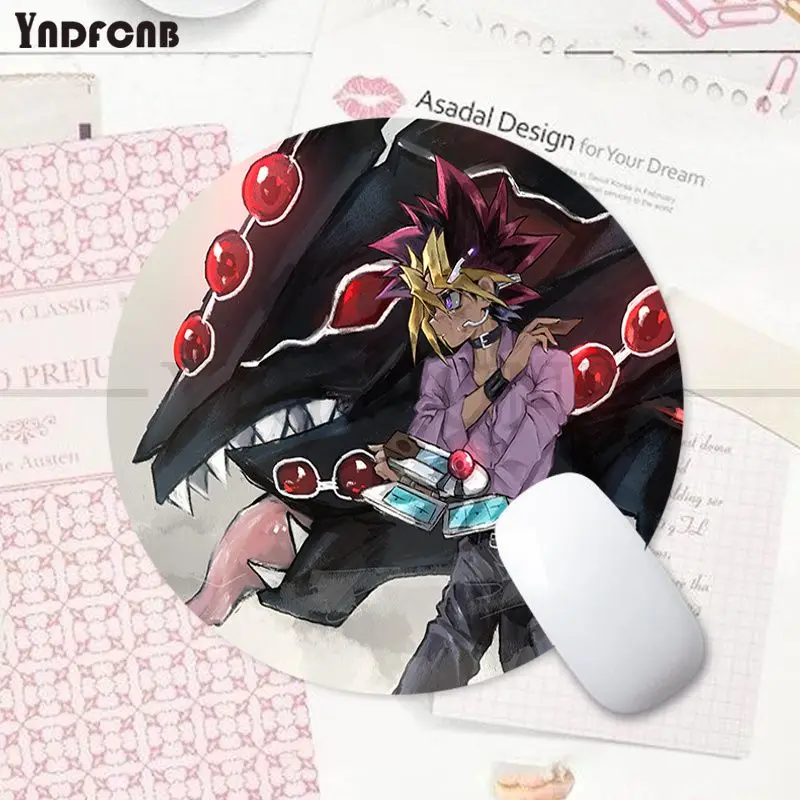 Yu Gi Oh Rubber Small Speed Version Game Computer Keyboard Office Table Mat PC Laptop Mouse Mat For Teen Girls Bedroom