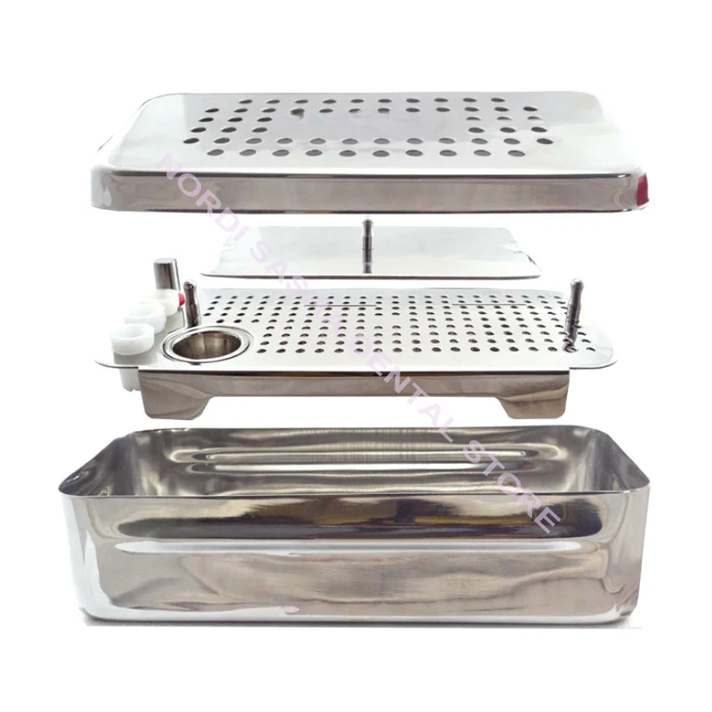 Dental PRF Plate Rich Fibrin Box Implant Surgical CGF Filling Set Stainless Steel PRF CGF Centrifuge Dentistry Membrane Kit