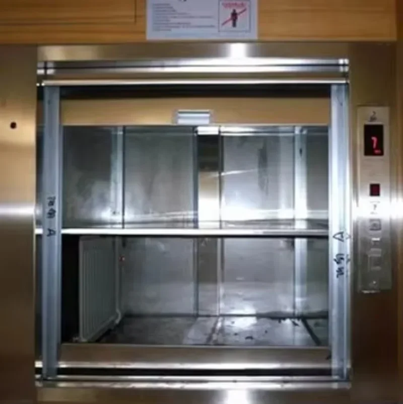 Small dumb waiter food elevator 3 floors 304 stainless steel family hotel restaurant
