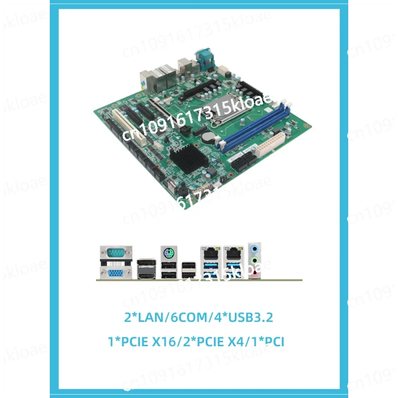 H610 industrial control main board 12/13 generation 1700 + PCIE EDP display, high performance MATX industrial motherboard