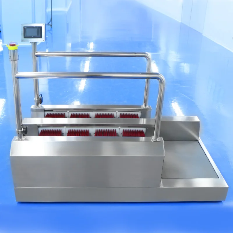 Automatic Intelligent Hygiene Station Boot Washer Stainless Steel Shoe Cleaning Machine Industrial Electric Disinfection New