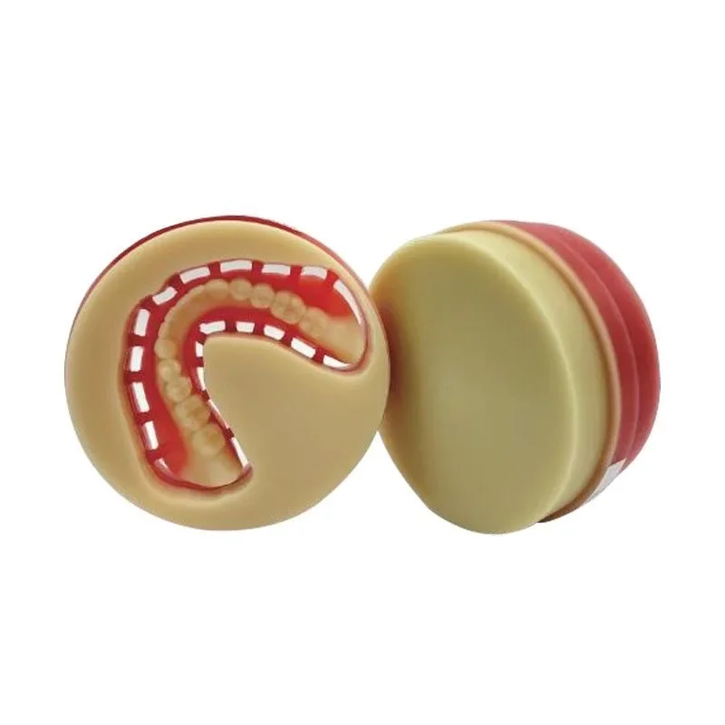 

Dental Removable Denture PMMA Double Layer Resin Disk CAD/CAM Cutting Resin Disk Gingival Color Dental Dentures Material