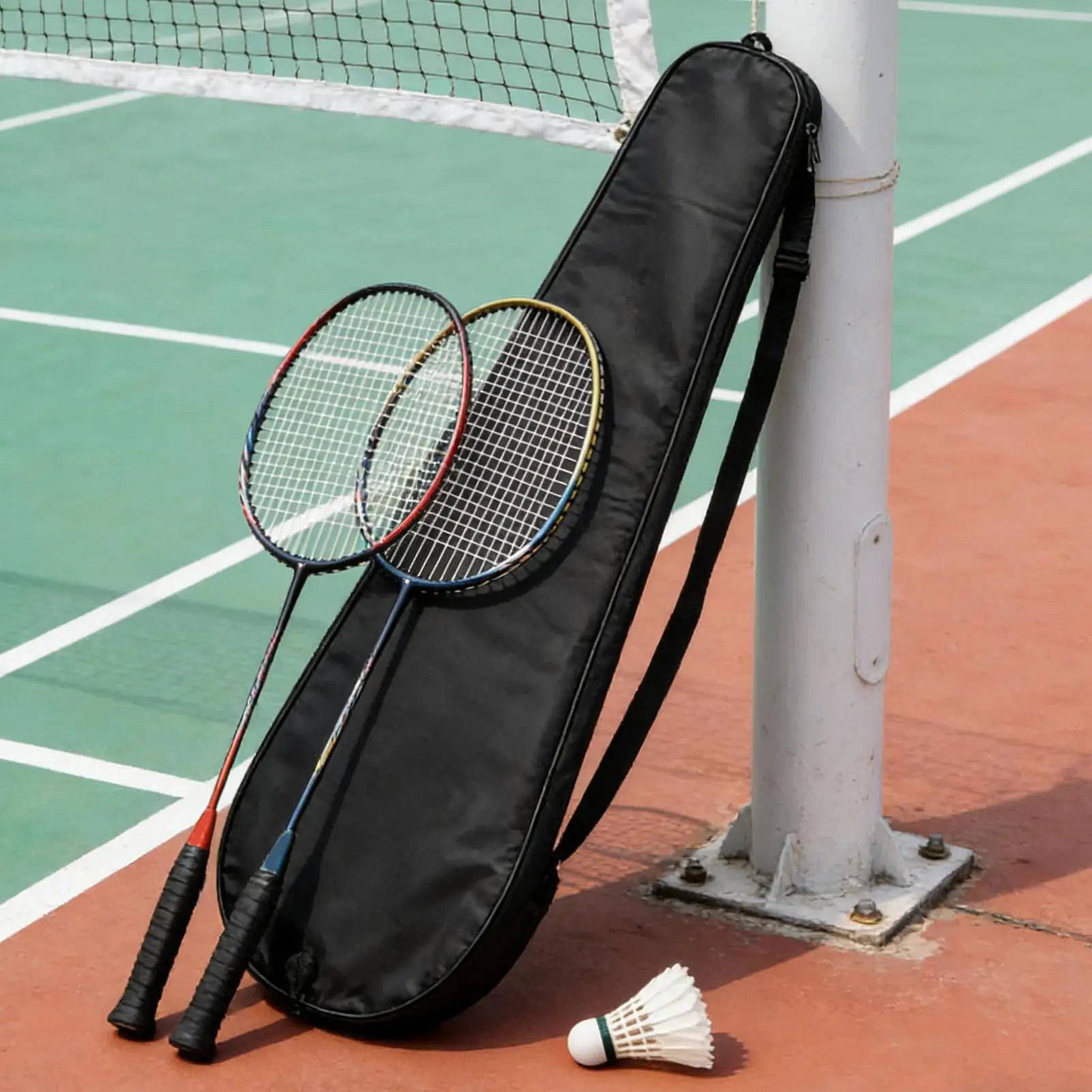 Tennis Racket Bag Waterproof Storage with Shoulder Strap Tennis Racket Bags for Men with Zipper for Men Women Outdoor Travel