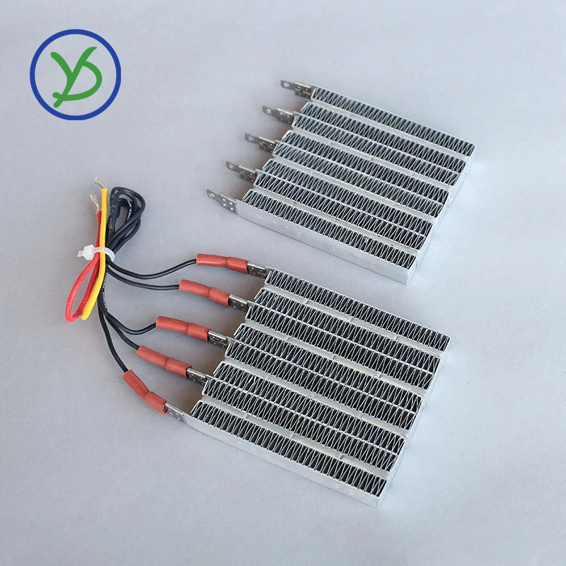 220V 1500W Thermostatic PTC heating element ceramic air heater for drying machine With wiring 96B4 120*88*15mm