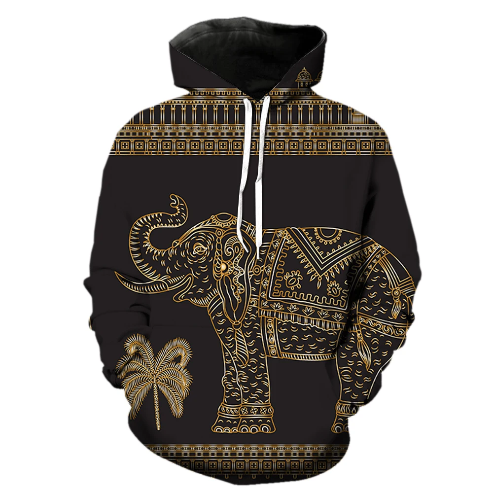 

Luxury Golden Pattern Men's Hoodies 3D Print Hip Hop Pullover Long Sleeve Streetwear Tops Funny Casual Teens Cool 2022 Hot Sale