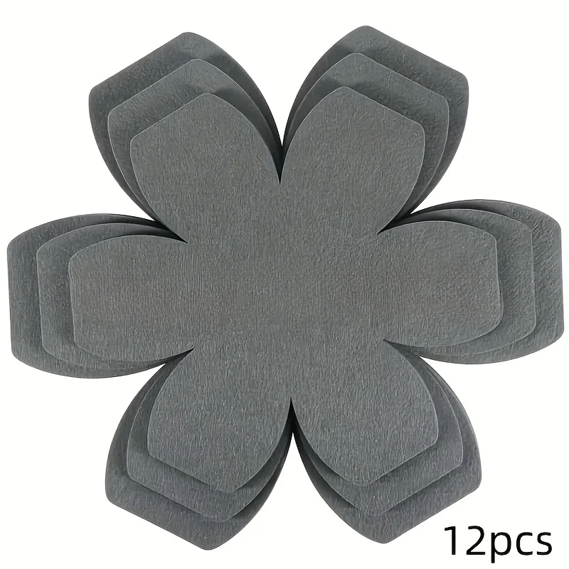 12 Stuks Vilt Pot Pan Protectors Anti Kras Non-stick Divider Pads Pan Bodem Warmte-isolatie Beschermen Keuken kookgerei Gereedschap ﻿