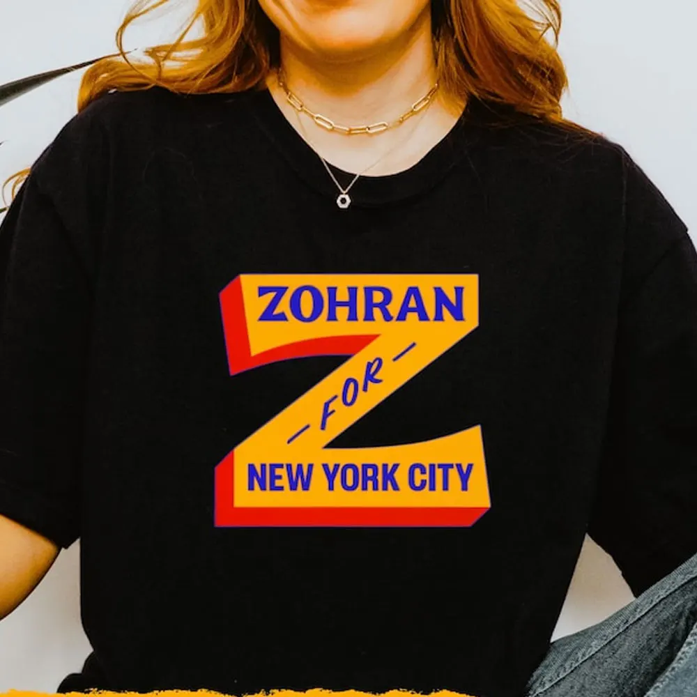 

10% К кампании Зорана!!! Mayor Mamdani 2025: первый мусульманский Mayor Progressive Democrats для Нью-Йорка, хлопковые футболки