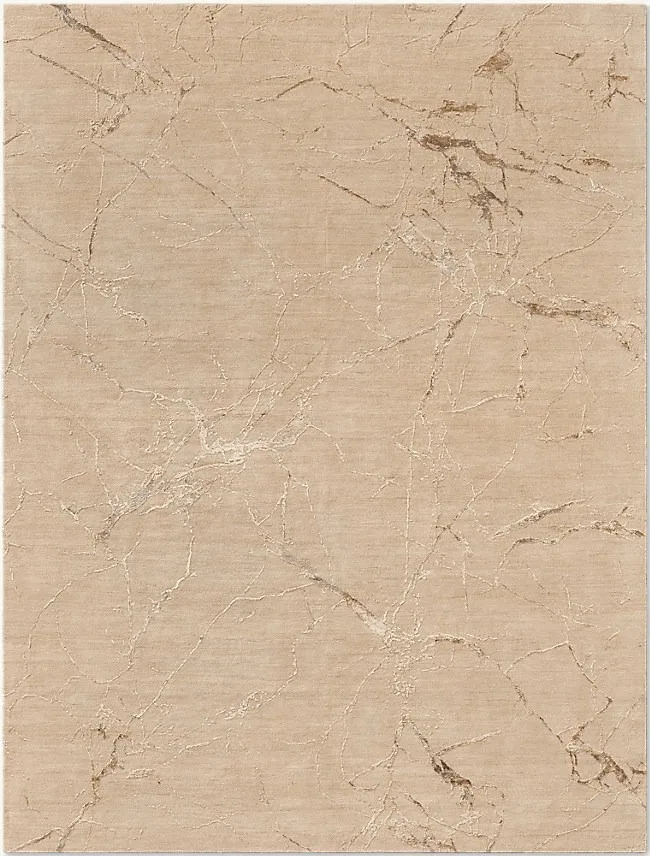 

！@Wheat Wool and Viscose Abstract Line Carpet Modern Design Soft Large Area Decor Living Room Rug