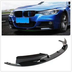 Car Front Bumper Spoiler Lip Blade Lower Splitter Guard Plate For BMW F30 F31 3 Series M Sport 2012-2018
