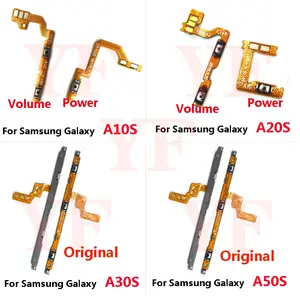 Samsung Galaxy A10S A20S A30S A50S A70S A9 2018 Power ON OFF Volume Up Down Side Button Switch Key Flex Cable