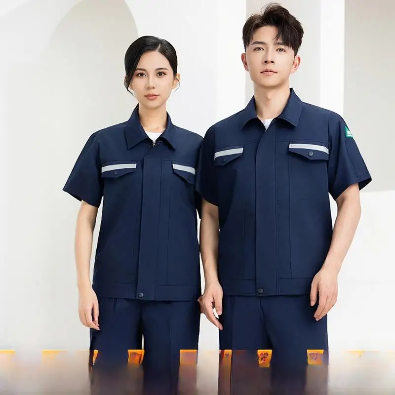 tenue-de-travail-reflechissante-en-pur-coton-pour-l'ete-a-manches-courtes-ou-longues-pour-le-secteur-petrolier-mediterraneen-les-mines-de-charbon-et-les-travaux-souterrains