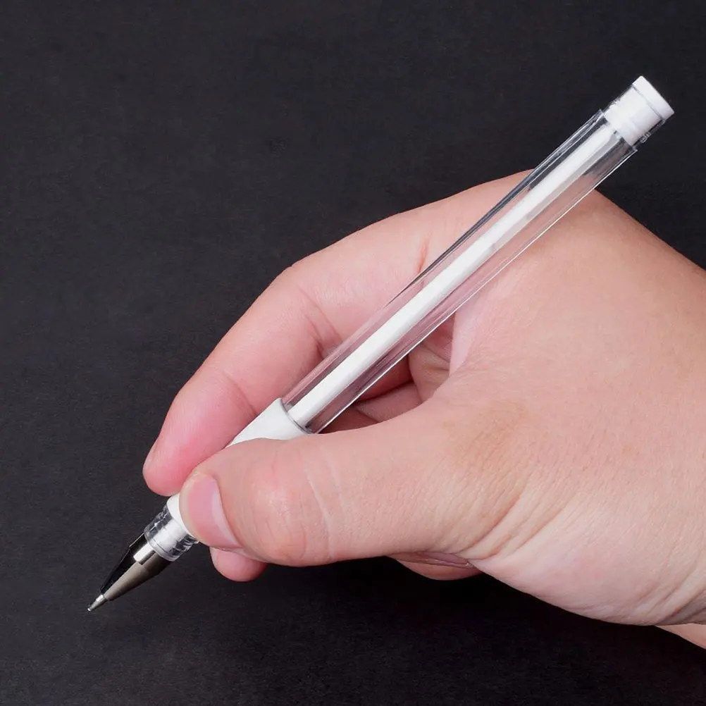 

3 Pcs White Tattoo Pen Waterproof Anti-numbing Marker for Eyebrow Positioning Skin Marking Tool Body Art Long-lasting