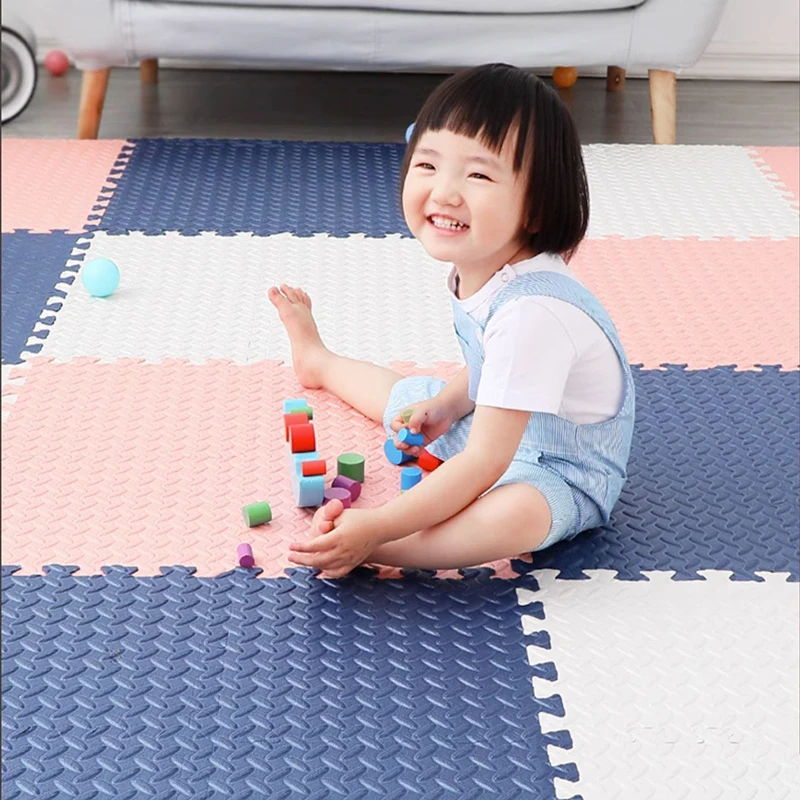 8/16pcs Baby Play Mat Carpet Puzzle Mats Floor Mat For Children Thick EVA Foam Rug Children Room Activities Mat For Baby 30x30cm