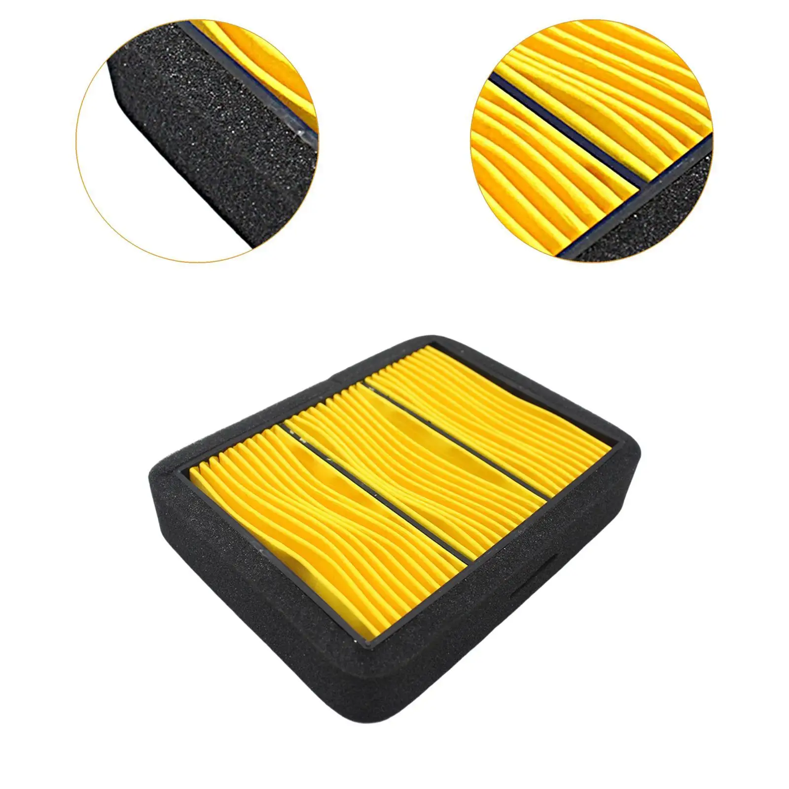 Motorcycle Air Filter Intake Cleaner Replacement Part Wear Resistant Plastic Cotton for Benelli Leoncino 500 BJ500 502C