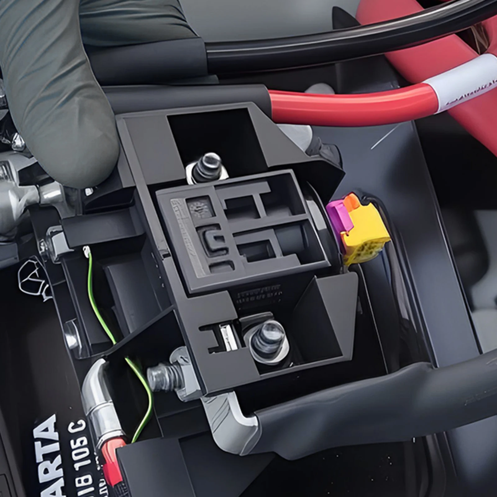 New 4F0915519 Battery Cut Off Fuse Overload Protection Trip For Audi A3 S3 A4 A5 A6 A7 A8 Q5 Q7 TT RS5 Plastic Copper 107717700A