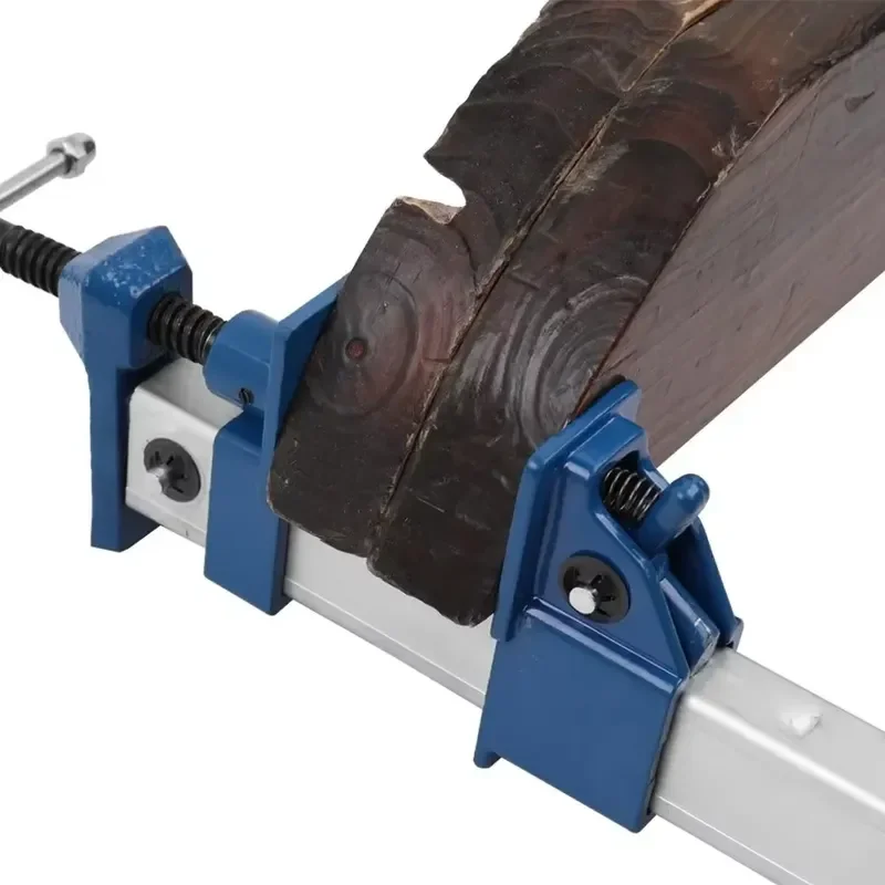 Heavy Duty F Clamp Bar Clamps 24 36 48 Inch Adjustable Woodworking Hand Tools for Carpenter Wood Gluing Joinery DIY Furniture
