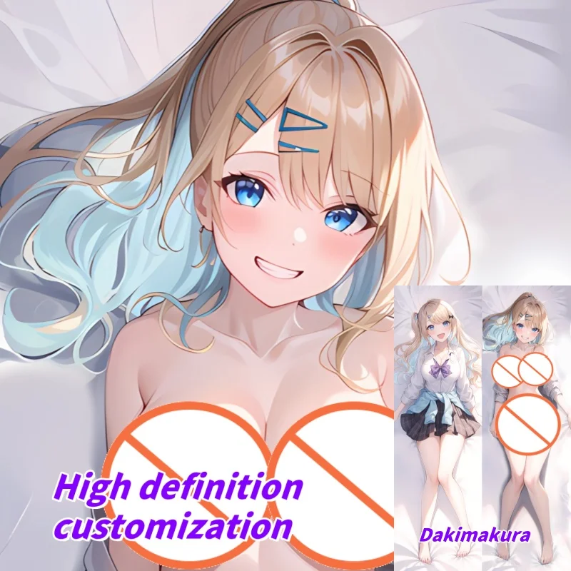 

Dakimakura Anime Pillow Case Baihe Moon Love‌ Double-sided Print Of Life-size Body Pillowcase Gifts