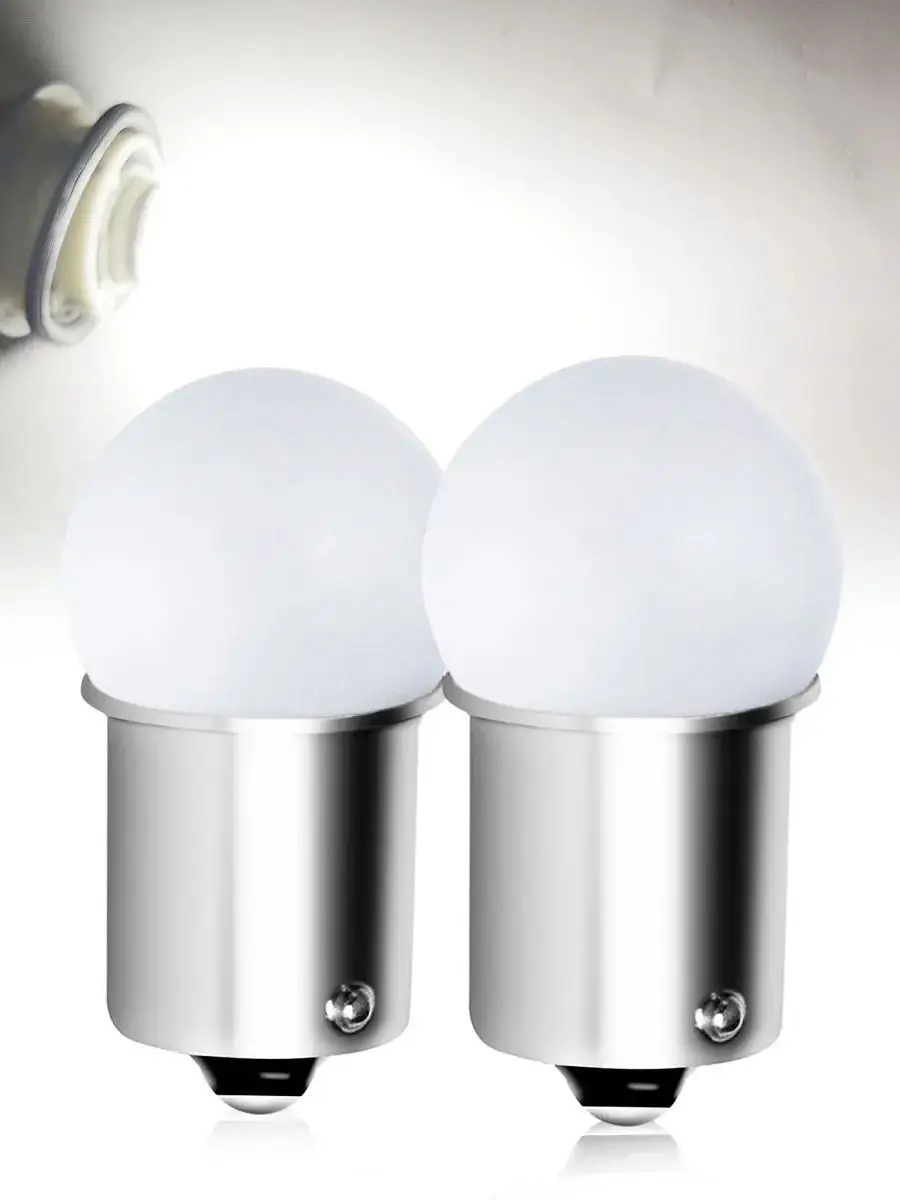 1156 BA15S P21W 1157 BAY15D P21/5W 2 pièces 3014 puces 12V/24V 6000K Ultra lumineux G18 ampoules de feu stop clignotants de stationnement inversé