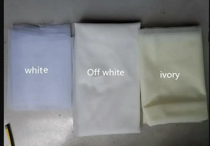 สีขาวงาช้างยาว 5 เมตรขอบลูกไม้ผ้าคลุมหน้างานแต่งงาน One Layer Tulle ผ้าคลุมหน้าเจ้าสาวด้วยหวีอุปกรณ์จัดงานแต่งงาน Veu Velo Noiva