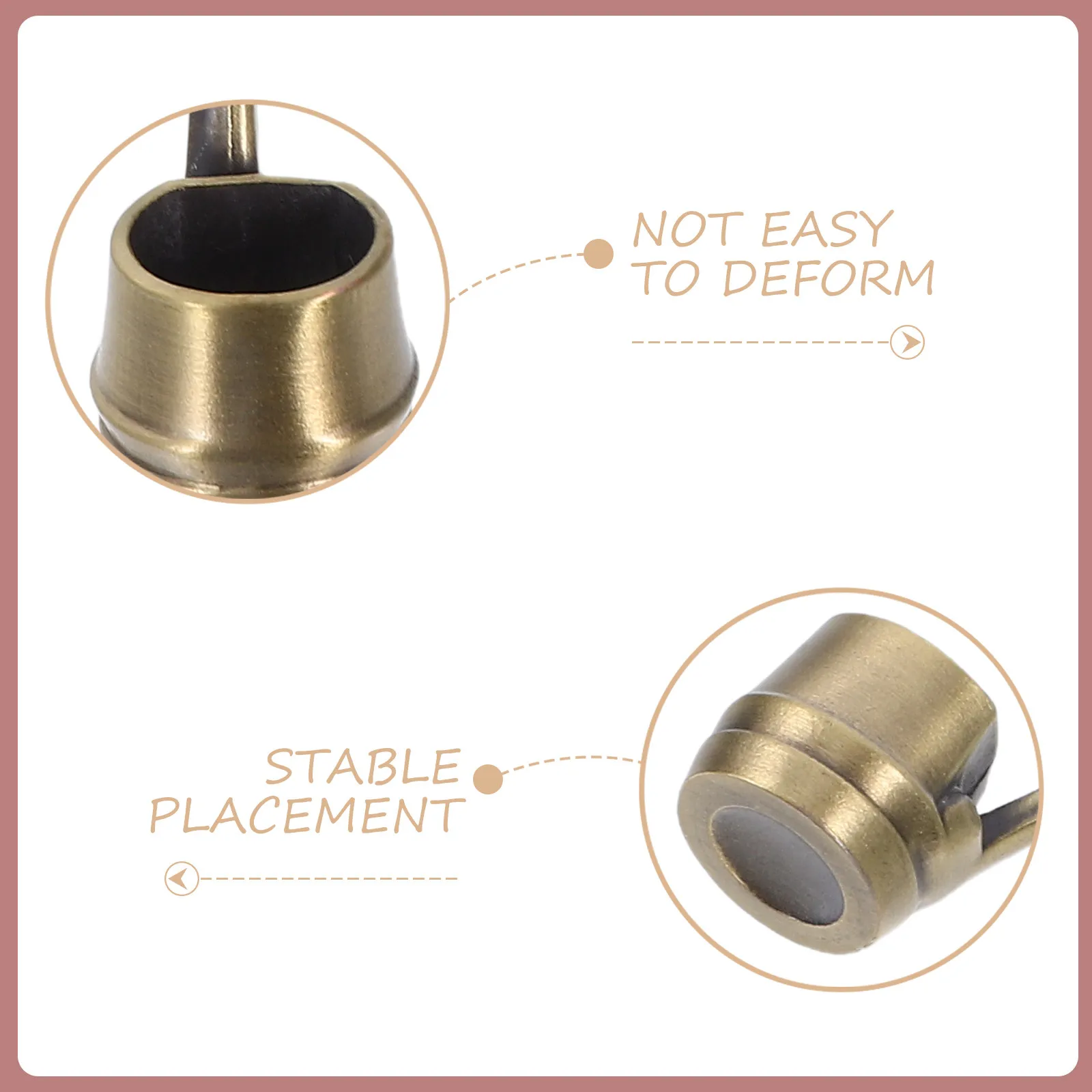Alloy Water Ladle for Calligraphy and Watercolor Painting Multi Functional Brush Washer Ink Stone Scoop Elegant Scholar