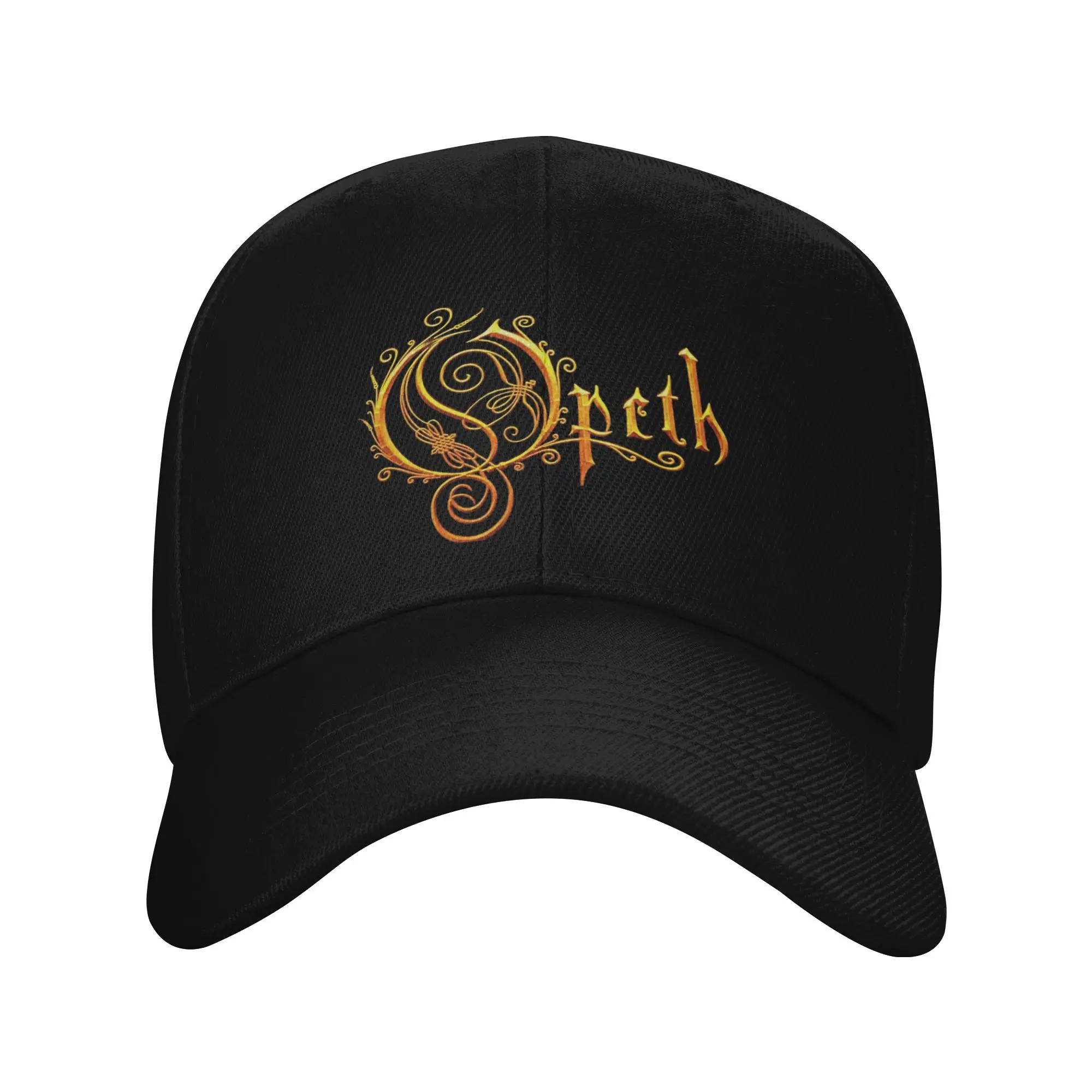 PROGRESSIVE METAL Opeth logo LOGO ART Baseball Cap  Female Male Trucker Hat Summer y2k Cool Tennis Skate Baseball Caps