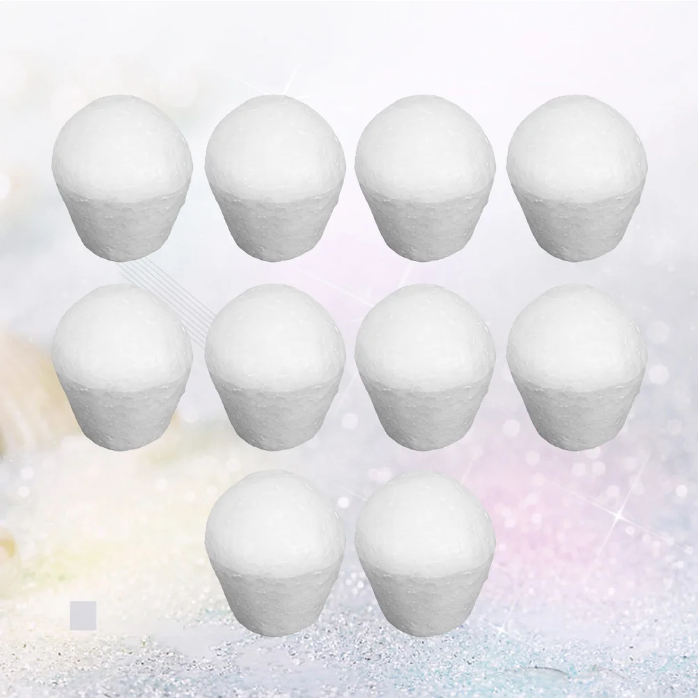 

10pcs 75cm White Cake Early Teaching Children DIY Craft Practice Cake Model ornament diy cake children cake