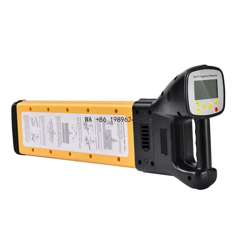 Wmwmnu New Plumbing Sewer Cable 512hz 640hz 33kHz Sonde Pipe Inspection Locator Underground Transmitter and Receiver