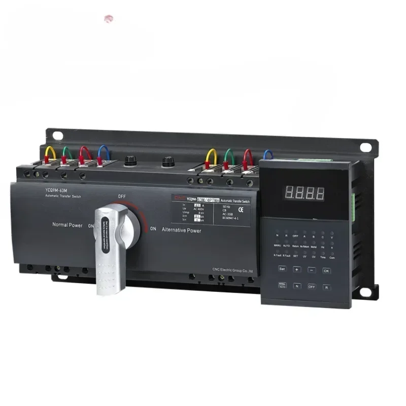 

Excellent Top Quality Hot SalesIntegrated/Split Type ATS ON OFF Switch 63A 125A 250A 400A 630A 3P/4P Automatic Transfer Switch W