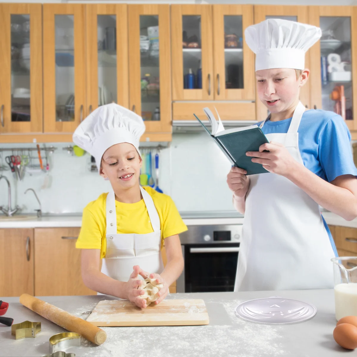 

1Pcs Halloween Jack-O-Lantern Fluted Cake Pan Non-Stick Aluminum Alloy Baking Mold for Cake Dessert Cookie