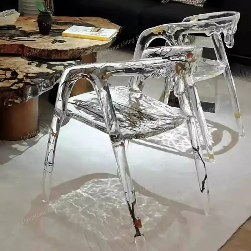 

Cushion Luxury Dining Chairs Italian Designer Wedding Home Dining Chairs Gaming Restaurant Sillas Para Comedores Furniture