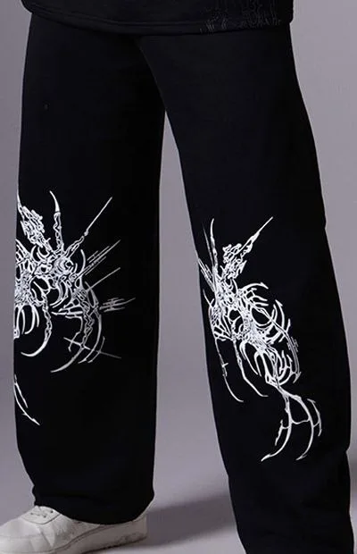 Men Printed Cotton Relaxed Fit Mid Rise Track Pant Flame Fire Graphic Gothic Letter Joggers Freedom Slogan
