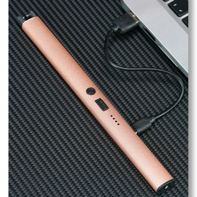 Hot Selling Windproof Pulse Arc Ignition Lighter Safety Lock Battery Display Screen Outdoor Camping USB Electric Lighter - Image 6