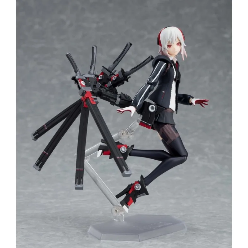 Nieuwe voorraad Figma originele authentieke Figma-serie zware militaire uitrusting vrouwelijke middelbare schoolstudent beweegbaar model speelgoedcollectie
