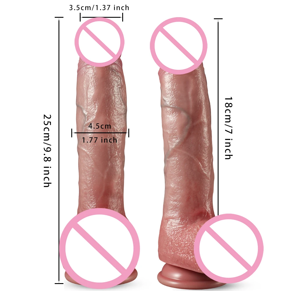 10 inch Long Dildos For Women Automatic Telescopic Machine  Super Big Dick Large Realistic Penis Huge Dildo Vibrator Sex Toys